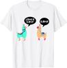 Alpaca Saying Gift Lama Como Se Llama T-Shirt