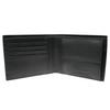 Emporio Armani Bonded Leather Y4R165 Y019V 81072 Men's Bi-fold Wallet, Black, [Used]