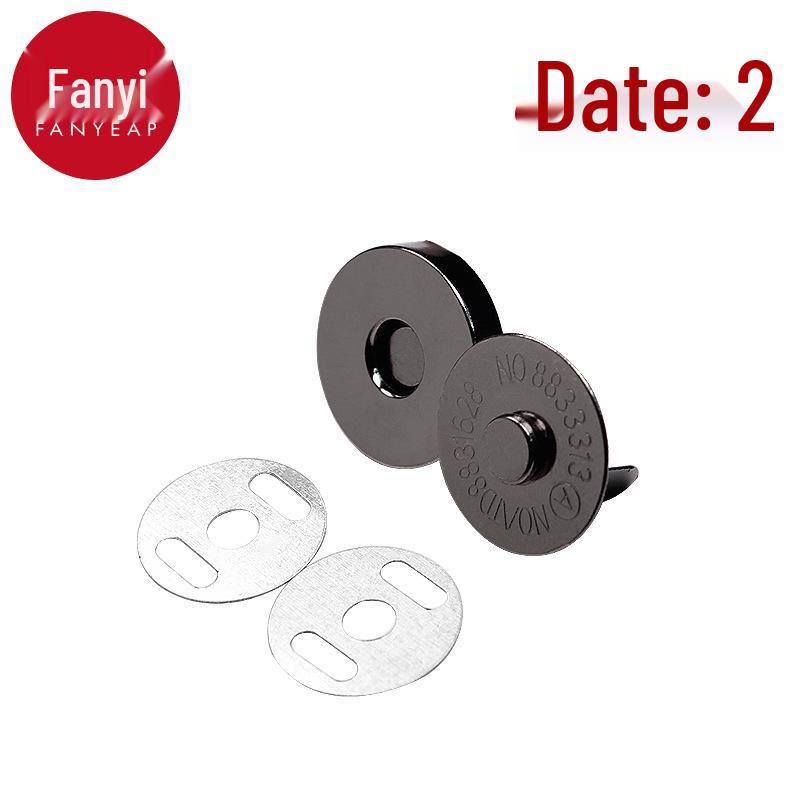 Invisible Magnetic Snap Fastener with Magnetic Buckle for Handbags & Luggage (No-Sew, A1J60, Free Shipping)