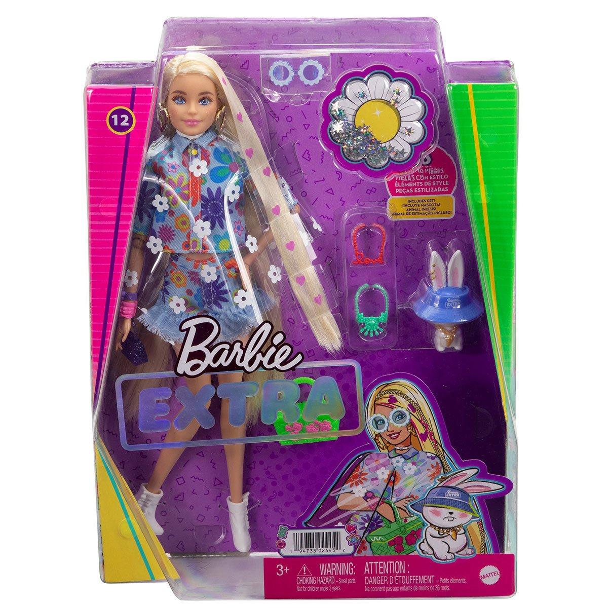 

HDJ45 Barbie Extra - кукла в синей юбке