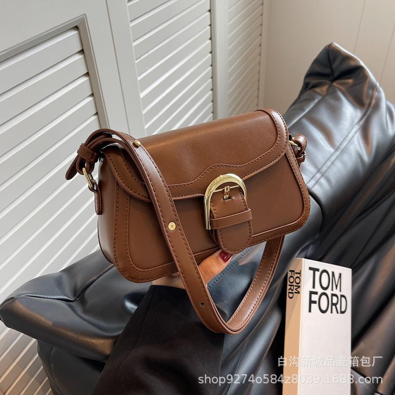 French niche popular armpit small bag women's bag 2025 new trendy shoulder bag fashionable foreign messenger bag