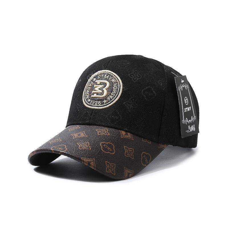 

Высококачественная летняя модная хлопковая дышащая бейсболка Snapback с вышивкой букв, стройнящая лицо уличная кепка для женщин/мужчин 58-62CM