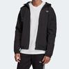 adidas Originals Trefoil Casual Sport Zip Hoodie Men Jackets Black ED4688