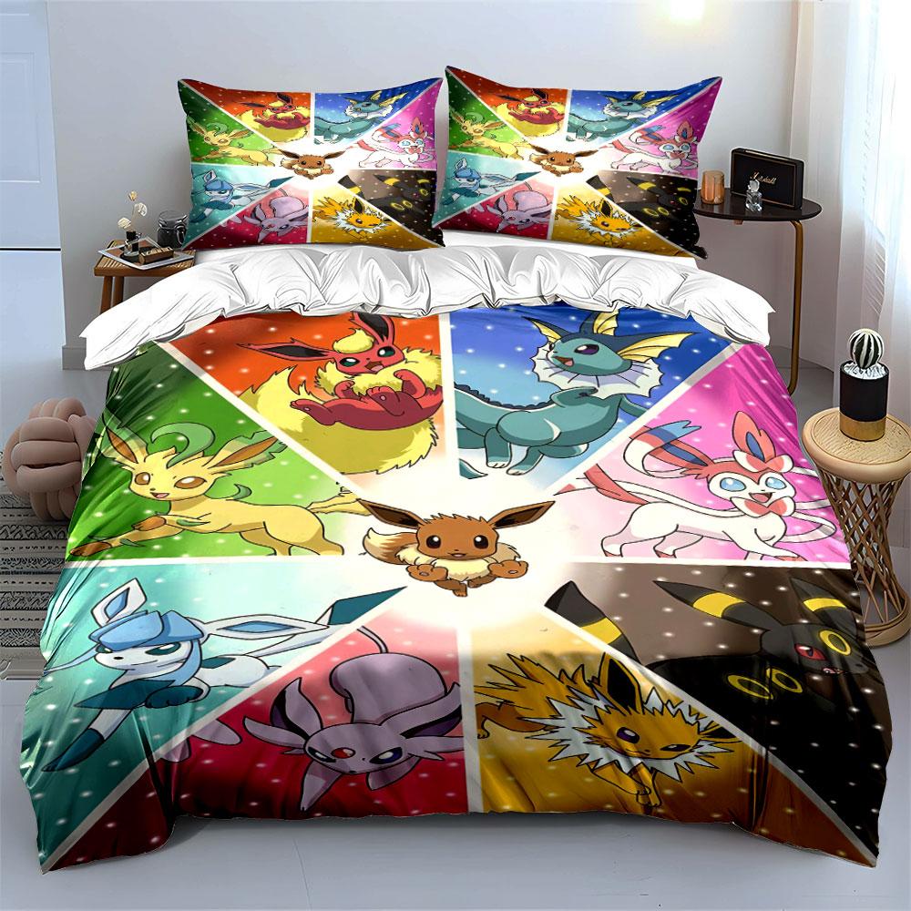 Charming Evolutionary Companions Tapestry Bedding sets Duvet covers Pillowcases(1* Duvet Cover 2* Pillowcases without duvet insert)