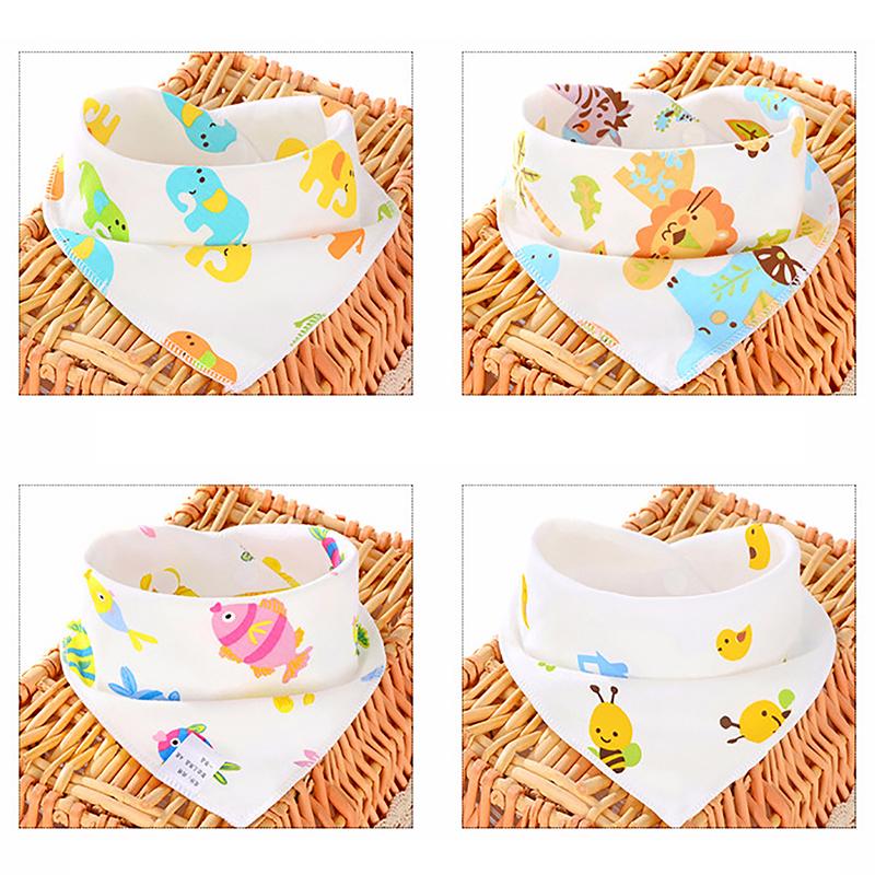 

Детские нагрудники треугольные двойные хлопковые нагрудники-банданы для маленьких мальчиков и девочек Babador нагрудники для кормления