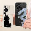 Casing For Huawei P60 Cover Fashion Cartoon Cute Funny Painted Silicone Funda For Huawei P60 LNA-AL00 Phone Case