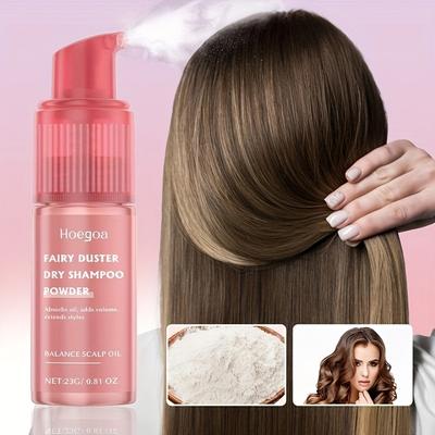 Spray in Polvere per Capelli Secchi Senza Risciacquo Rinfrescante e Idratante Capelli Leggeri e Morbidi Spray Detergente Senza Risciacquo Adatto a Tutti i Tipi di Capelli