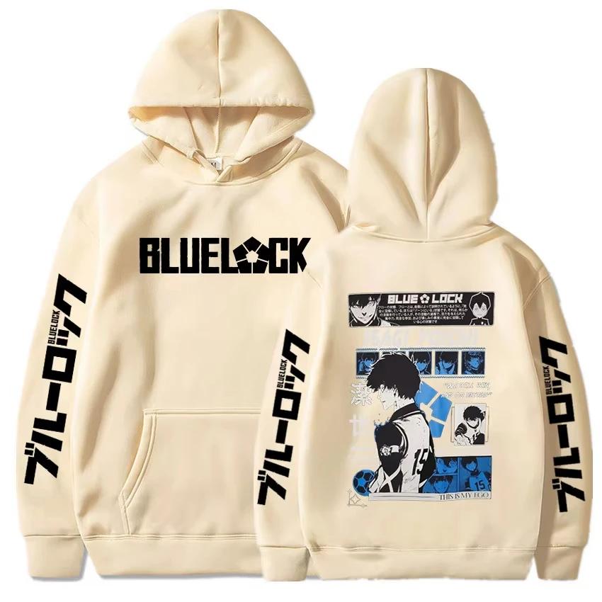 

2025 Anime Blue Lock Isagi Yoichi Printed Hooded Men Women Hot Manga Printed Hoodies Streetwear Harajuku S