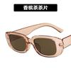 European and American small frame sunglasses, simple square new models, sunglasses, fashionable punk street shooting catwalk glasses