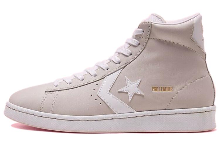 Pro Leather Converse High Pale Putty 168524C 35