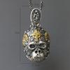 NEW S925 Silver Retro Fashion Non Mainstream Gorilla Men's Pendant