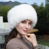 1PC Ear Protection Thick Warm Winter Women's Fashion Fluffy Plush Hat Snow Ski Cap Imitation Fur