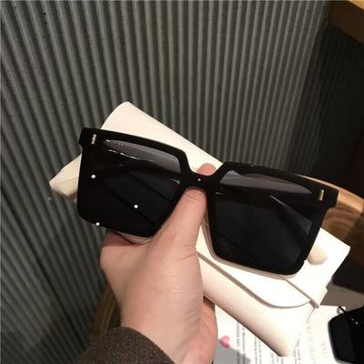 Big Frame Rectangle Sunglasses Women Men Vintage Brand Designer Square Sun Glasses for Male Shades Female Eyewear Anti-Glare