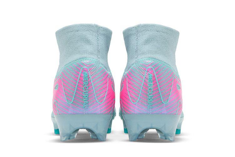 Adidași Bărbați Nike Zoom Mercurial Superfly 10 Elite FG Prism Pack Ocean Cube/Pink Blast