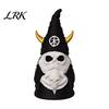 Spooky Outdoor Yard Decorations Gothic Skull Gnome Statue, 3D Printed Faceless Garden Figurine, Unique Home Accessories Halloween Skeleton Ornament