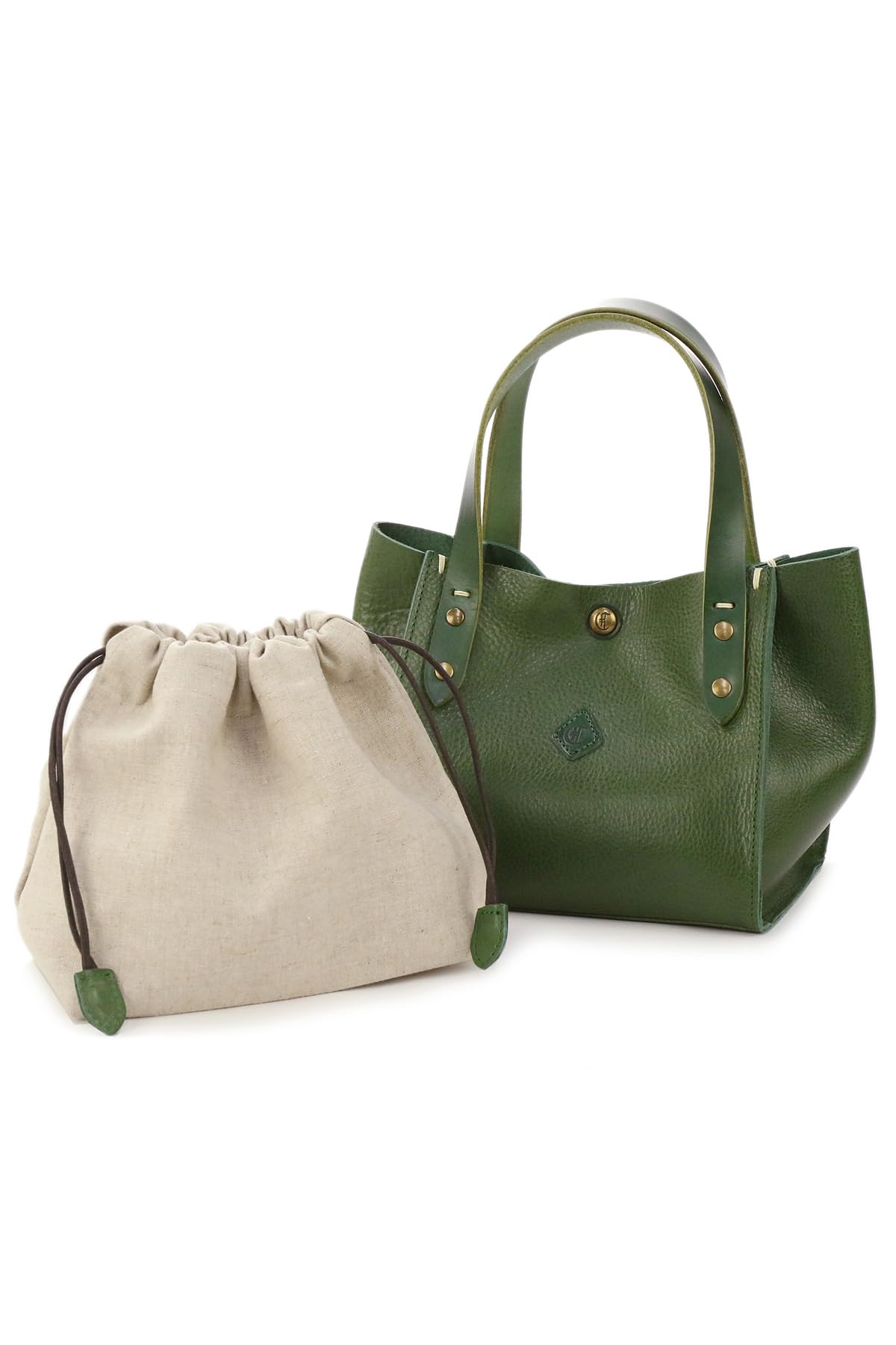 

Tote Bag Genuine Leather Green [Credran] Women s CR-CL3058-GR зелений