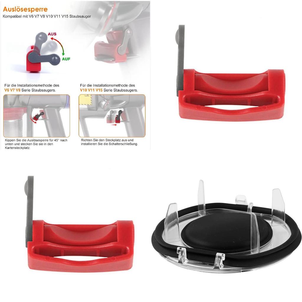 For Dyson V6 V7 V8 V10 V11 Dust Container Bottom Seal Replacement For Enhanced Vacuum Performance