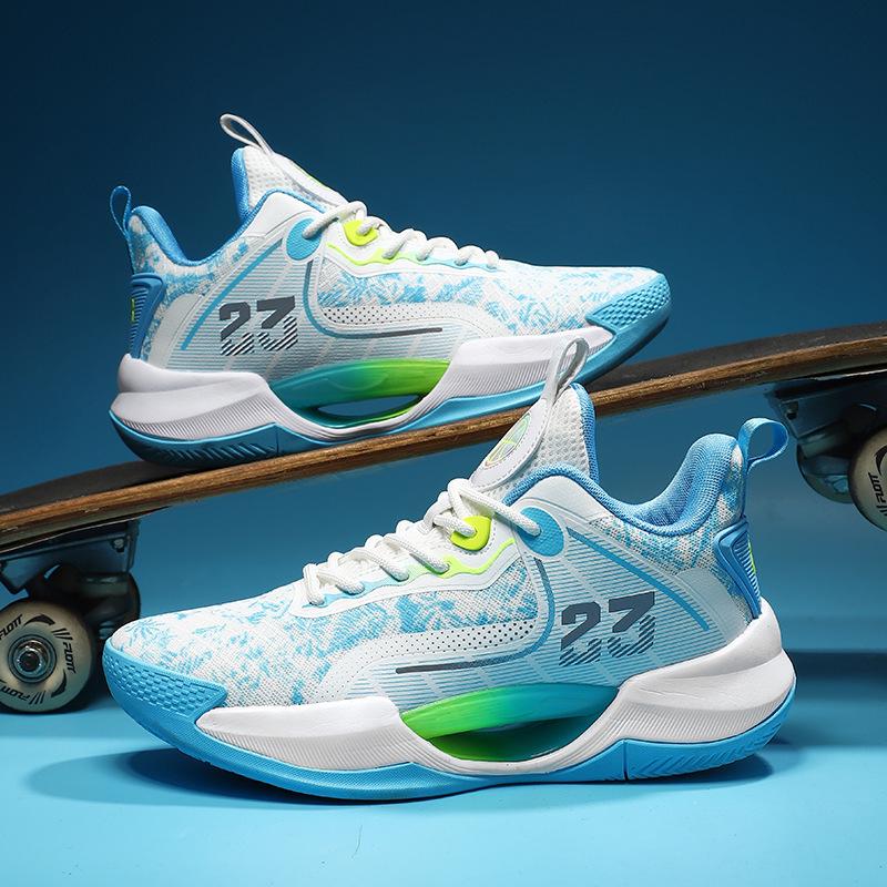 

Men s Breathable Mesh Basketball Shoes - Lightweight, Wear-resistant with Carbon Plate for Enhanced Performance 43