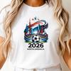 Soccer 2026 Shirt, North America Soccer Tee, Football Fan Shirt, Match Day Graphic Tee, Soccer Lover Gift