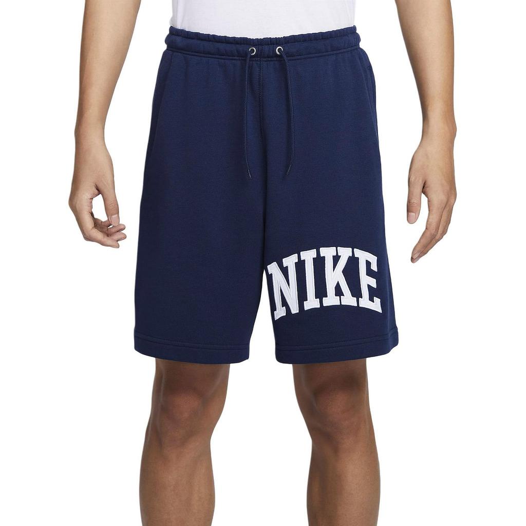Nike Sportswear Casual Shorts Men's Midnight Marine Blue/White FQ4093-410