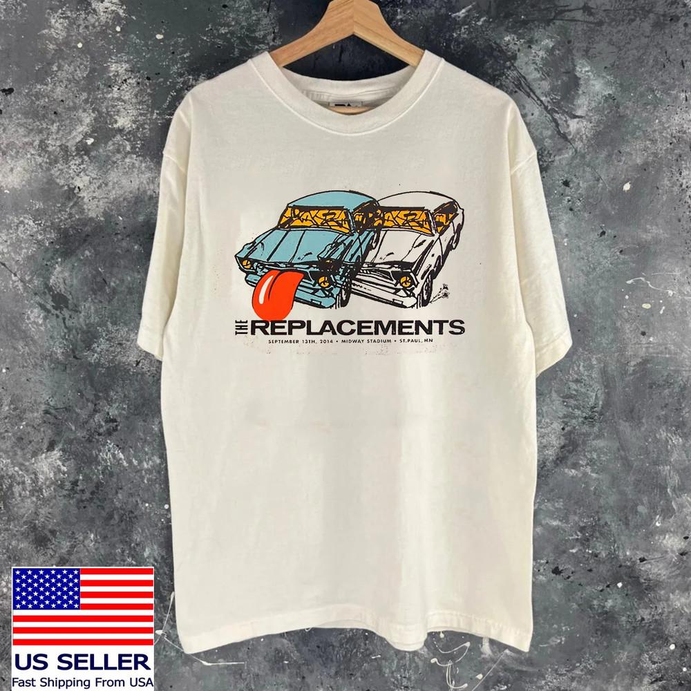 The Replacements Band Twin Cities concert T Shirt Full Size S-5XL Unisex T-Shirt S