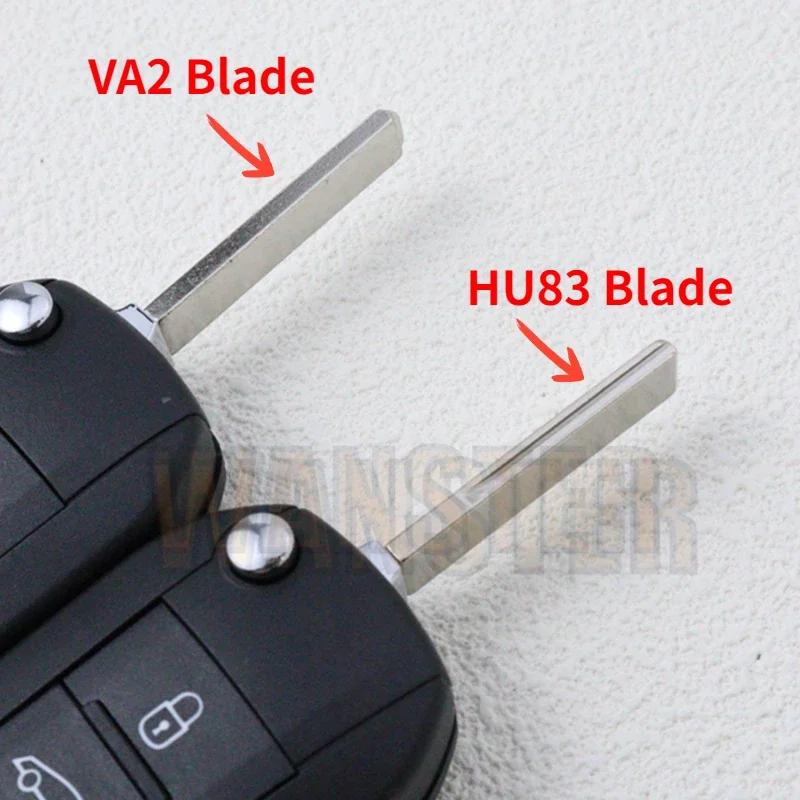 Para Peugeot 208 2008 301 308 508 5008 Rcz Expert Para Citroen C-Elysee C4-Cactus C3/Carcasa de Llave de Coche