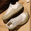 Fashion Men's Breathable Mesh Walking Shoes Lightweight Comfortable Sneakers for Men Non-Slip Casual Sports Shoes Lace-Up Running Shoes