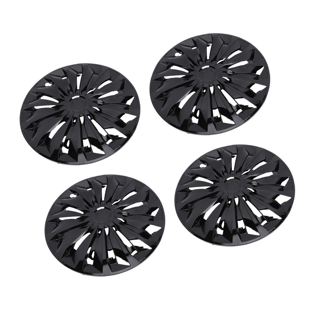 4 szt. 15-calowe Kołpaki Kół Pełne Stylowy Wygląd Dopasowanie do Felgi R15 dla Większości Samochodów Ciężarówek SUV