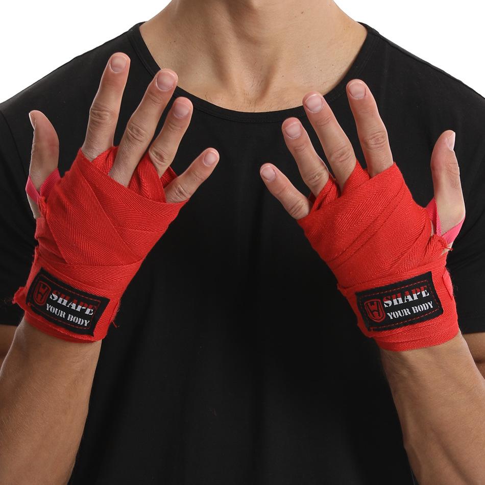 3m Bomulls Boksehåndbandasjer for Menn og Kvinner - Muay Thai, Kamp, Sanda Håndbeskyttelsesbandasjer