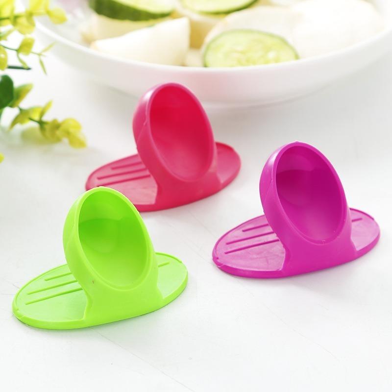 Microwave Heat Insulation Clamp Kitchen Silicone Heat Insulation Gloves Silicone Mini Anti-scalding Bowl Clamp Bowl Holder Tray Clamp