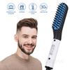PTC Heater Mini Comb Straightener Brush 360 Degrees Rotation Hair Comb