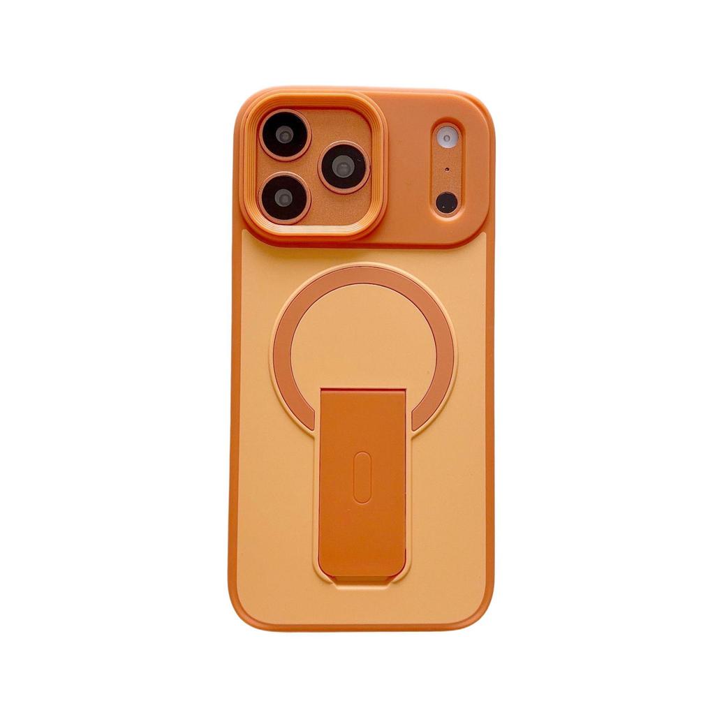 iPhone 17 Pro Max Case: Magnetic, Invisible Stand, Solid Color, Skin Feel, Apple 16 Compatible.