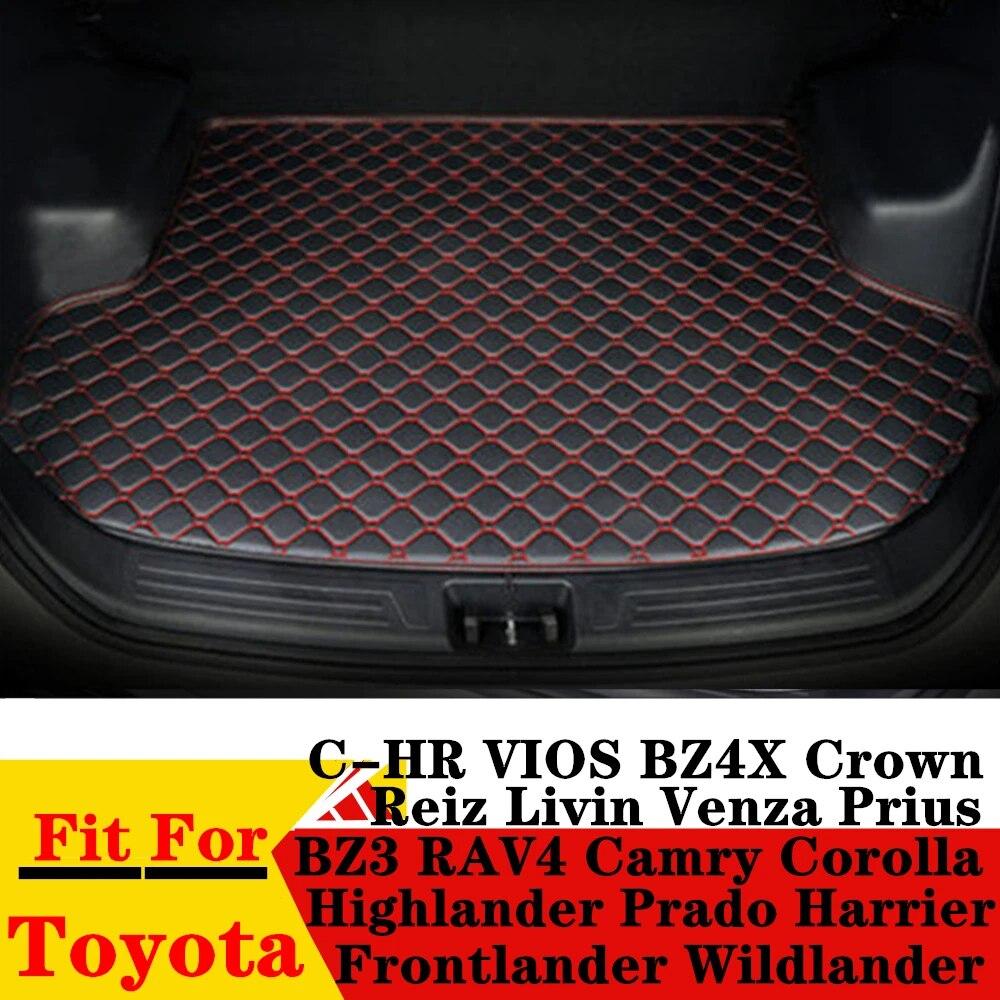 

Коврик в багажник автомобиля для Toyota C-HR Prius VIOS RAV4 Crown Camry Corolla Prado Venza Frontlander задний багажник, коврик для багажника, подкладка для багажника
