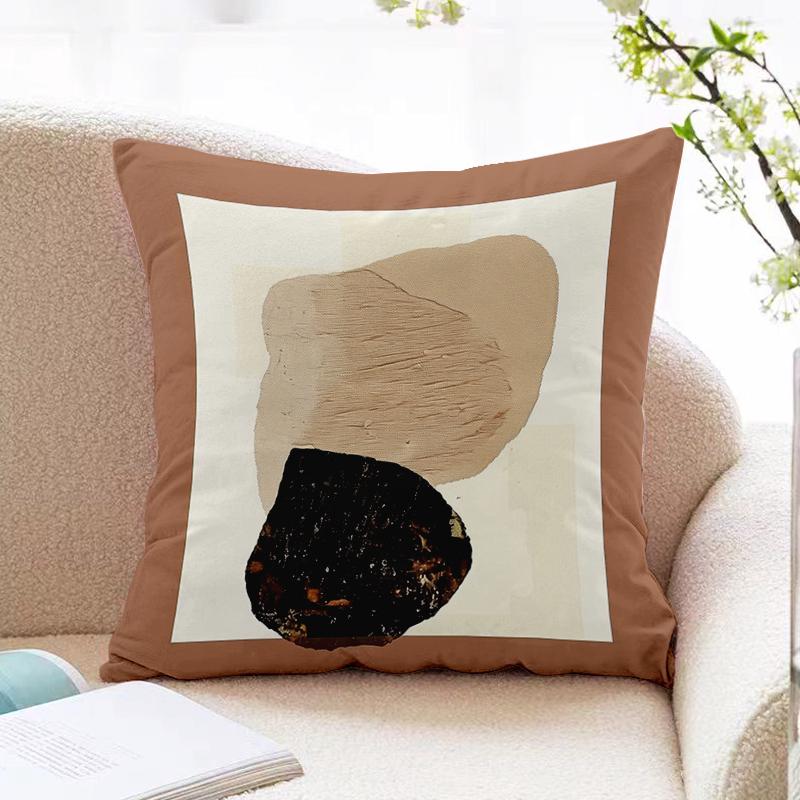 American Retro Pillow Cover Sofa Living Room Cushion Cover Office Waist Pillow Bedside Square Pillowcase Removable and Washable