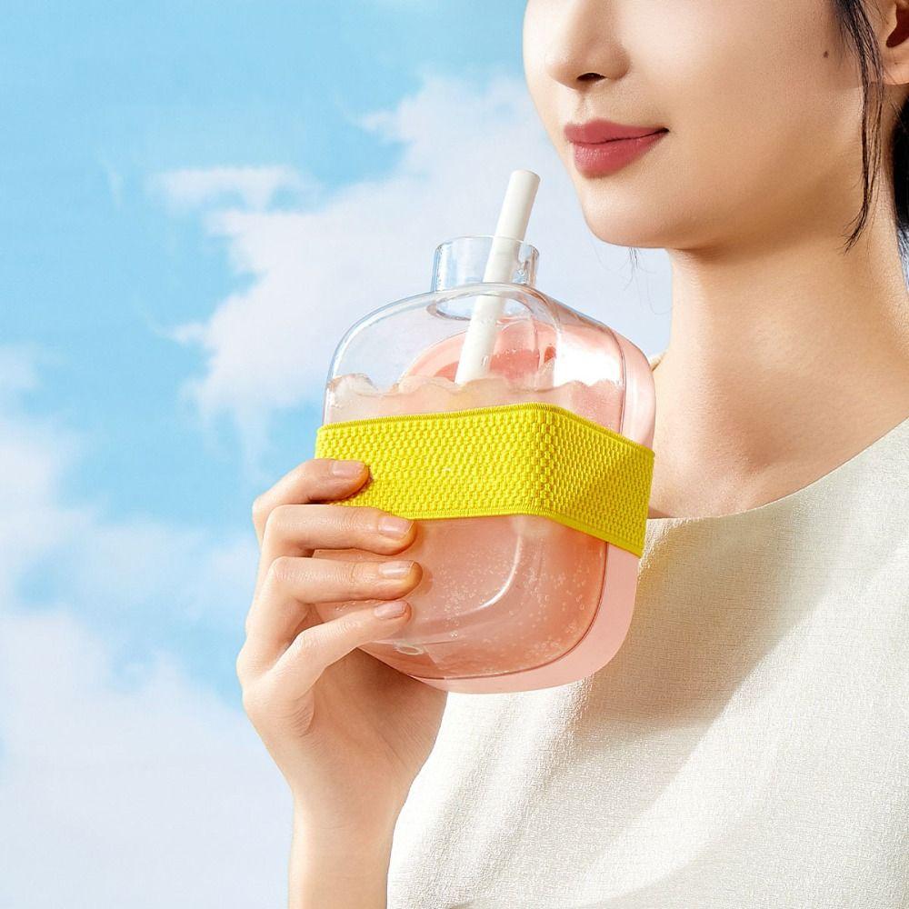 

12/18 Grids Ice Cube Water Bottle 2 in 1 Ice Mould Tray DIY Ice Cube Molds Kitchen Tools Green 500ml