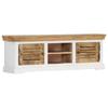 Day and Night - Day and Night Solid Mango Wood TV Cabinet 118x30x40 Cm