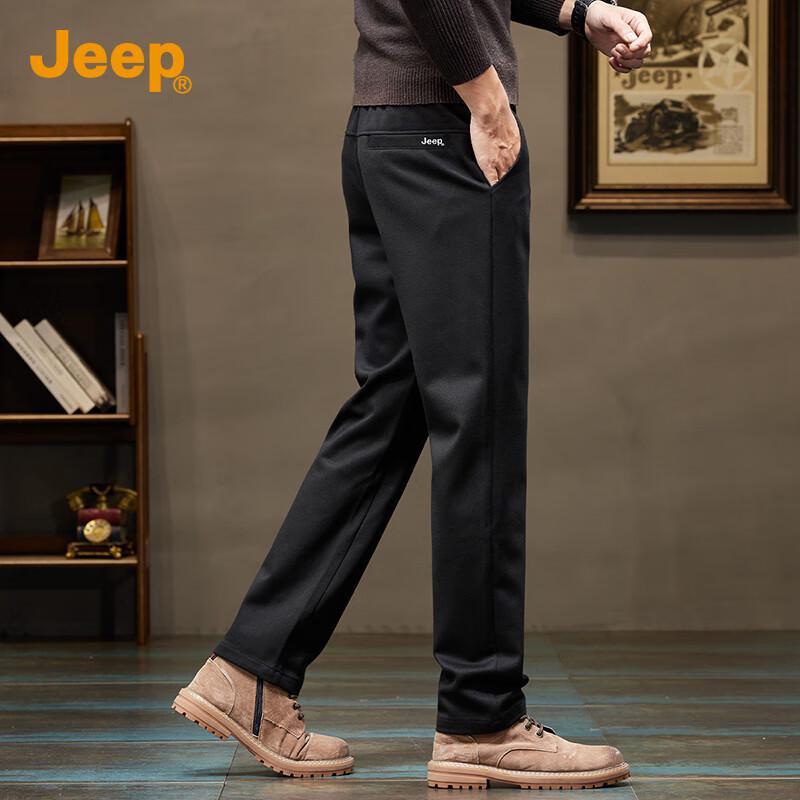 

JEEP Men s Slim-Fit Straight-Leg Commuter Pants 34