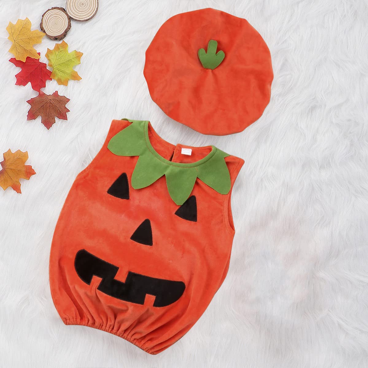

Halloween Cosplay for Pumpkin Fancy Dress for Girls and Pumpkin Kids Kigurumi Cute Pumpkin Suitable for Height [New King] Kids, Cosplay, Boys, оранжевый