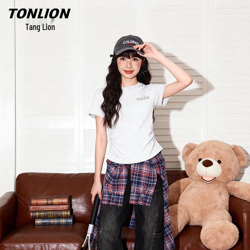 TonLion Women s Slim Fit Short Sleeve T-Shirt S