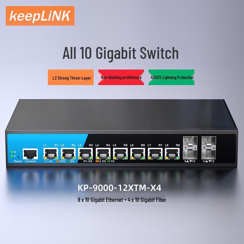 keepLINK KP-9000 Series Managed Ethernet Switch
