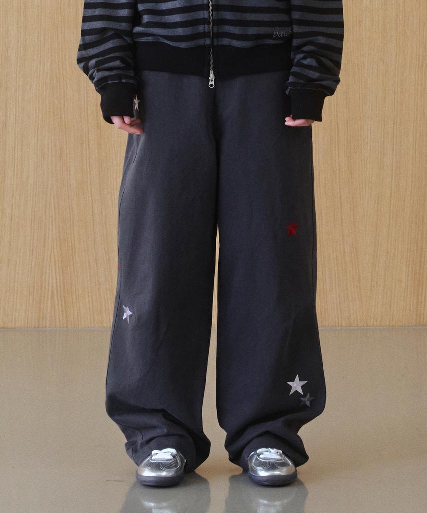 BAUF Star Symbol Pants [Charcoal]