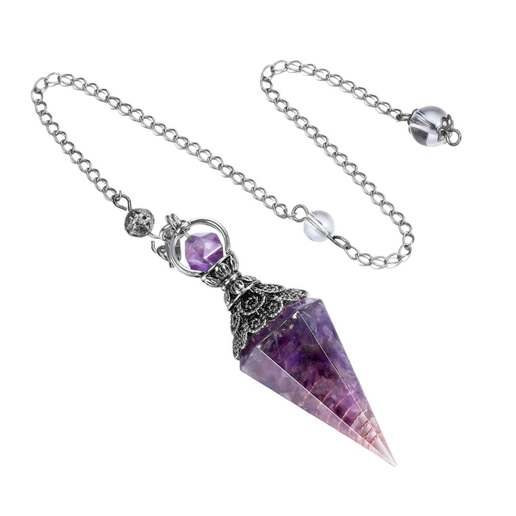 Lapis Lazuli Crystal Pendulum for Witchcraft Ceremonies Divination Reiki Healing and Mystical Gifts Witchcraft Rituals