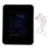 CO2 Detector Portable Battery Operated Carbon Dioxide HCHO TVOC Temp Humi 5 In 1 Meter Air Quality Monitor