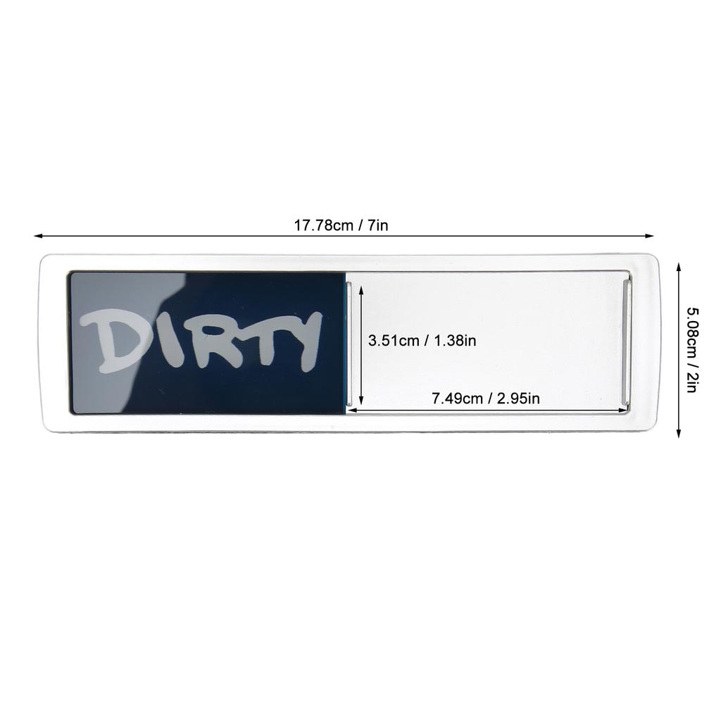 Dishwasher Magnet Clean Dirty Sign Easy To Read Plastic Widely Used Dishwasher Clean Dirty Sign Multipurpose Portable for Home