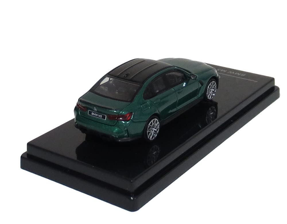 PARAGON Scale BMW M3 G80 Isle of Man Green RHD Miniature Car 1/64