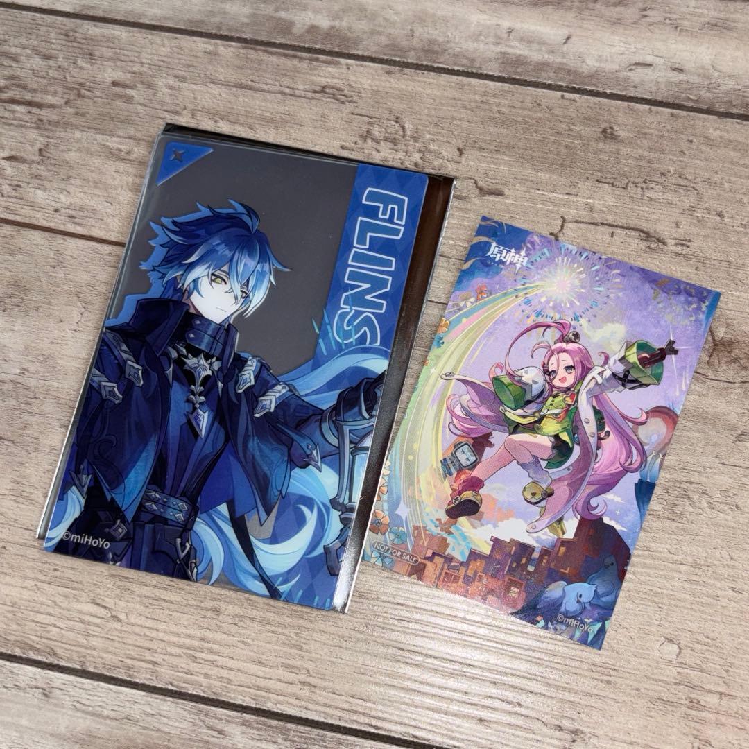 

[Б/У] Genshin Impact Дон Кихот Надокури Прозрачная карта Флиннс