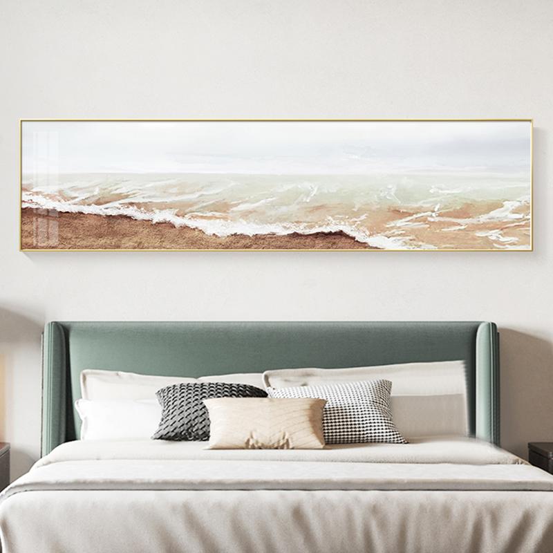 Abstract Poster Seascape Wall Art Wave Print Sunrise Bedroom Decoration Pictures Scandinavian Canvas Paintings for Living Room