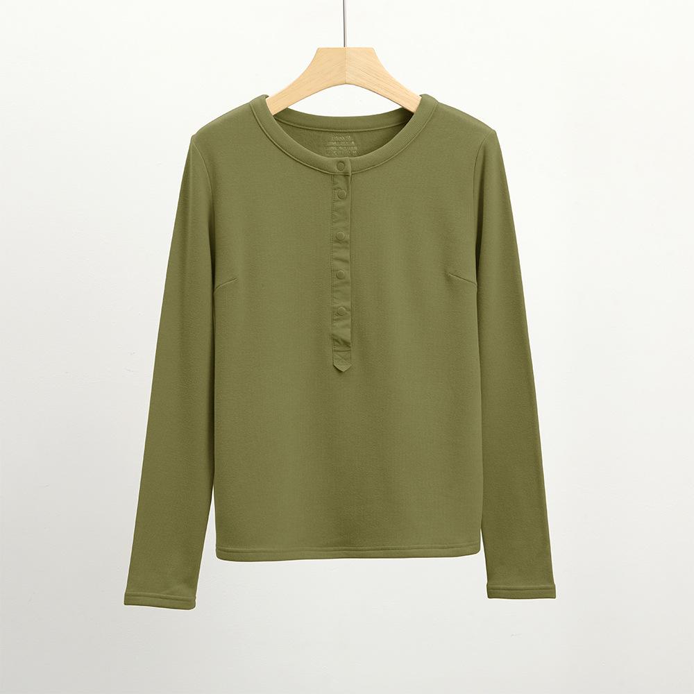 

Mint Mambo Women s Slimming Long Sleeve Spring/Summer Base Top Small