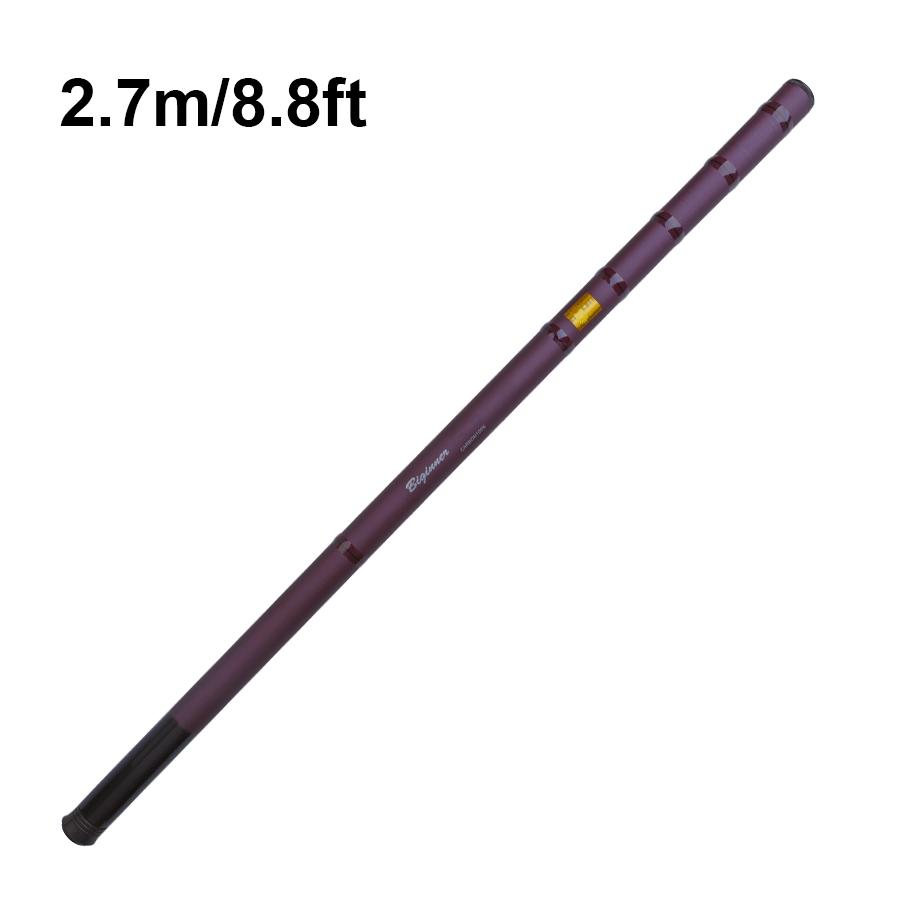 

FTK Удилище для ловли карпа 2.7/3.6/4.5/5.4M Жесткое углеродное волокно Портативное Сверхлегкое Телескопическое Удилище Максимальное Торможение 5 кг Рыболовные Инструменты 2.7M/8.85FT