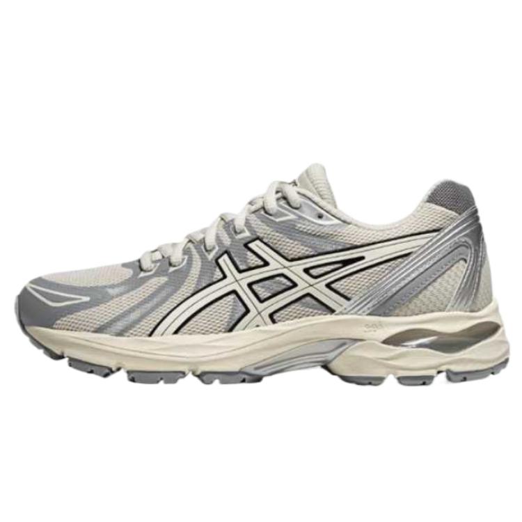 Asics Gel-Flux Comfortable Fashion Low-Top Running Shoes Women Sneaker Beige Silver 1012B464-302